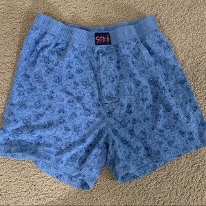 stitch men’s boxers (worn as pajama shorts )